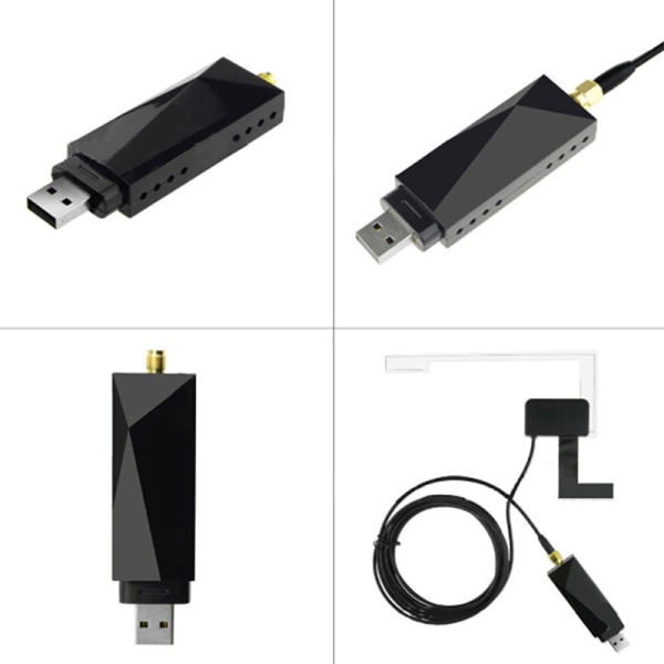 USB 2.0 Digital DAB + Radio Tuner Receiver Stick för Android