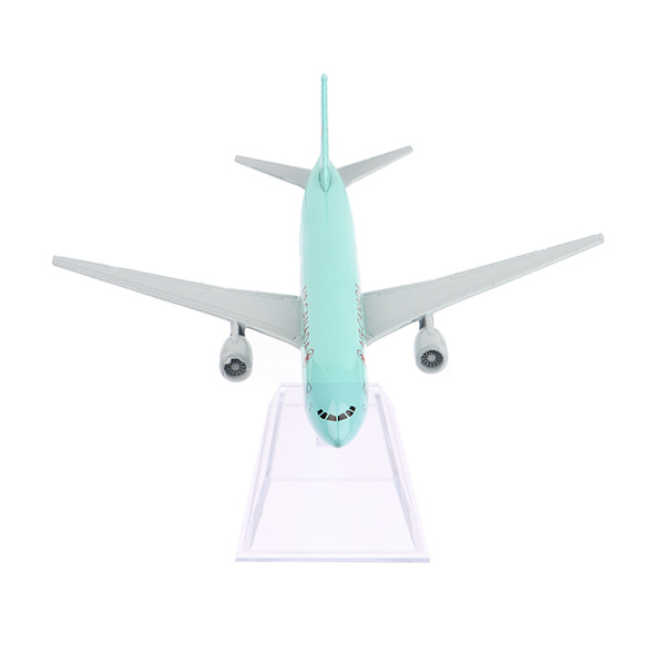 Boeing 777 Planmodell Legering Metallmodell Flygplan Souvenirmodell