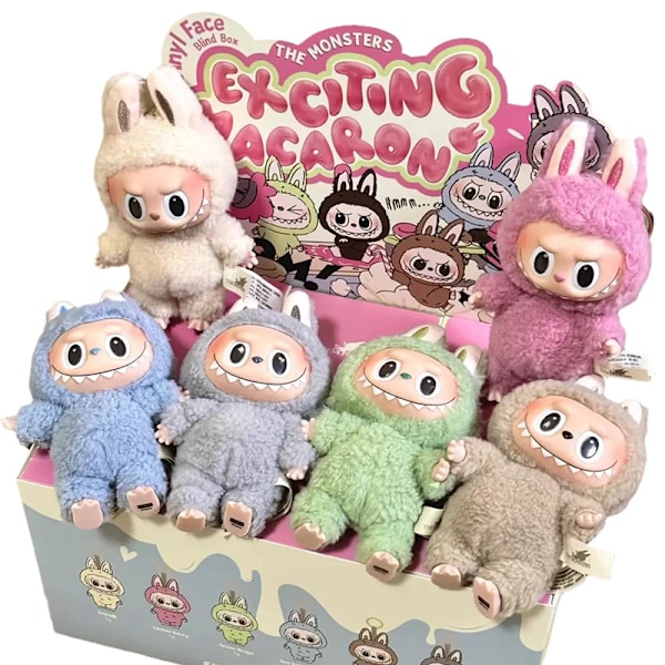 Ny Hot e Labubu 1:1 Replika The Monsters Blind Box Cardiac aro A3