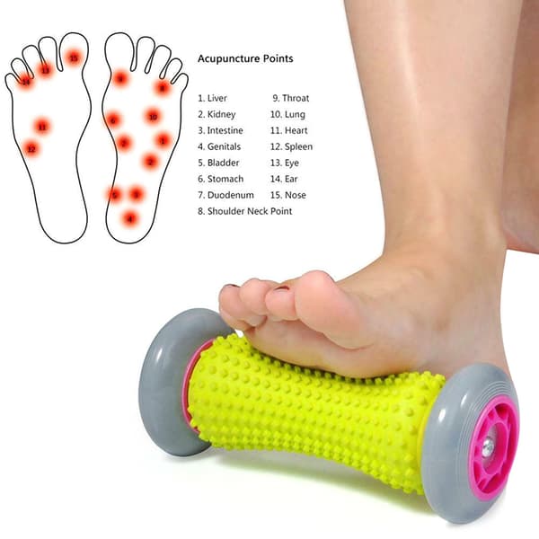 Fotmassager Roller Häl Muscle Rollers Rullar Dark blue