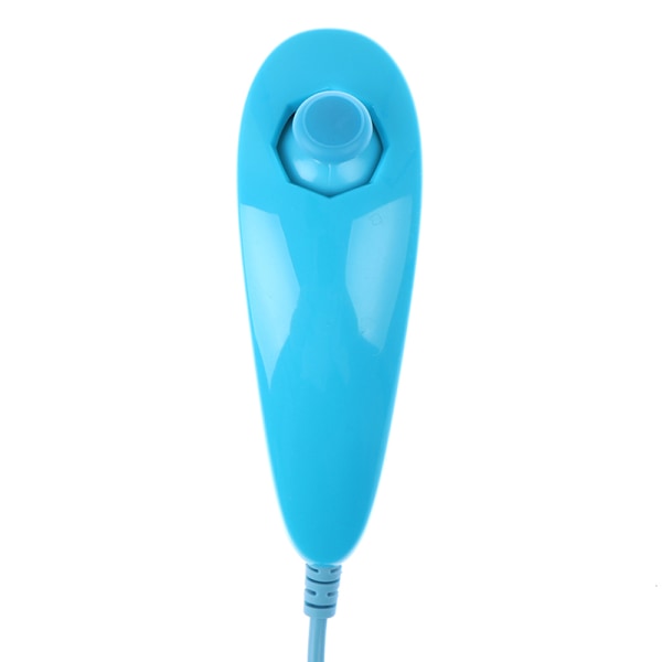 Wii Remote & Nunchuck Inbyggd Motion Plus-kontroll Blue