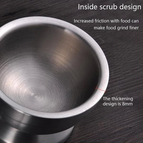 Kryddkvarn Phary Herbs Bowl Mill Kvarn Silver