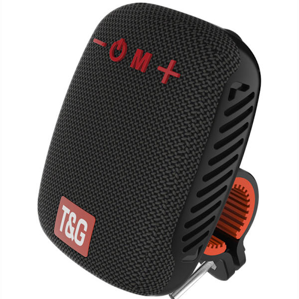 Utomhuscykel Bluetooth -högtalare TWS trådlös ljudbox Black