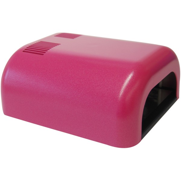 UV-lampa Glamour Pink Metallic - 4 x 9 Watt