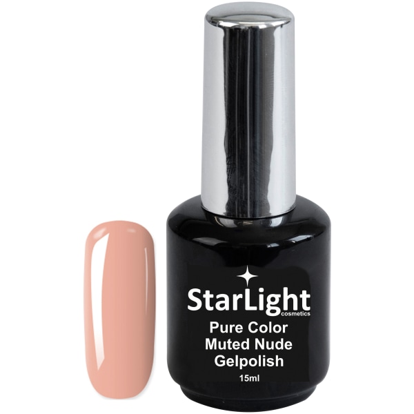 Gelpolish Pure Color Muted Nude - 15 ml