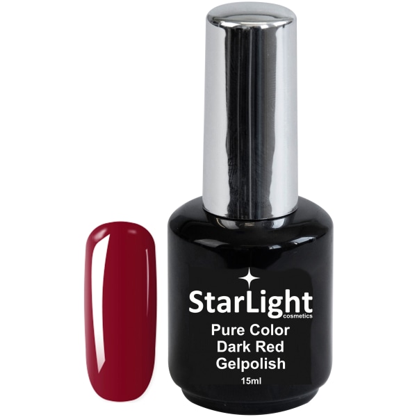 Gelpolish Pure Color Dark Red - 15 ml