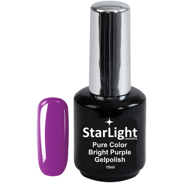 Gelpolish Pure Color Bright Purple - 15 ml