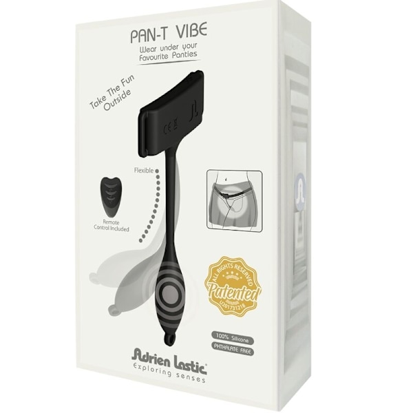 ADRIEN LASTIC - PANT VIBE FLEXIBLA TROSA VIBRATOR FJÄRRKONTROLL