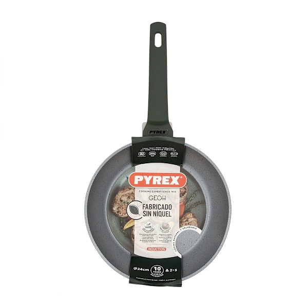 Non-stick stekpanna Pyrex Geoh Härdad aluminium 24 cm