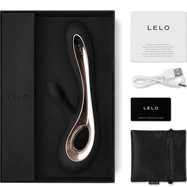 LELO - SORAYA 2 VIBRATORKANIN SVART