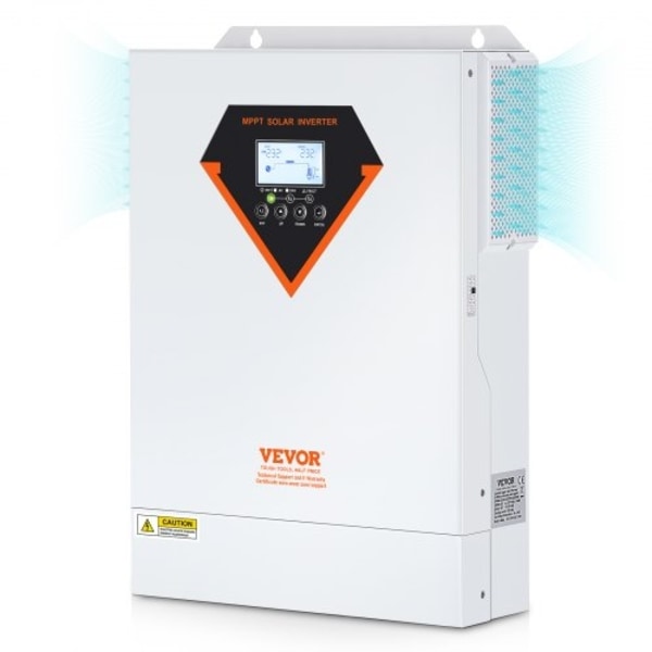 Hybrid Solar Inverter Laddare 5500W 230V med 100A MPPT Solar Controller