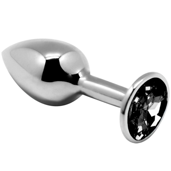 ALIVE - ANAL PLEASURE MINI PLUG METAL BLACK STORLEK S