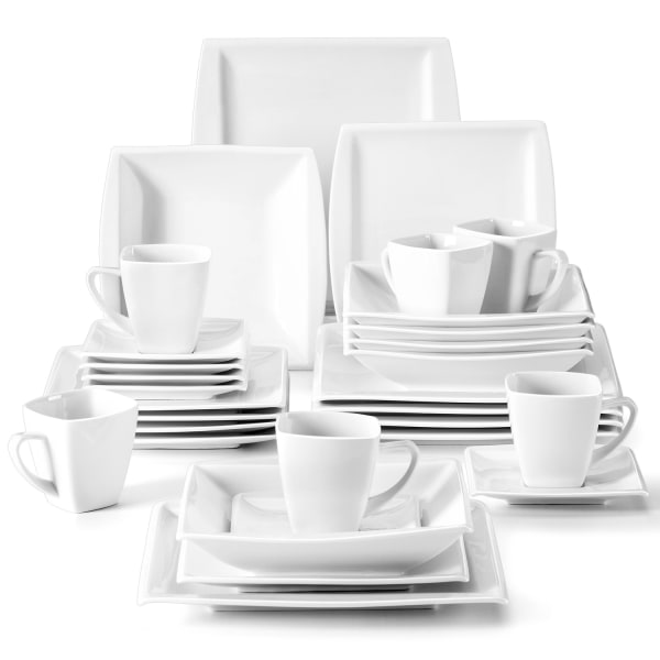 Malacasa Blance Dinner Tableware 30 set
