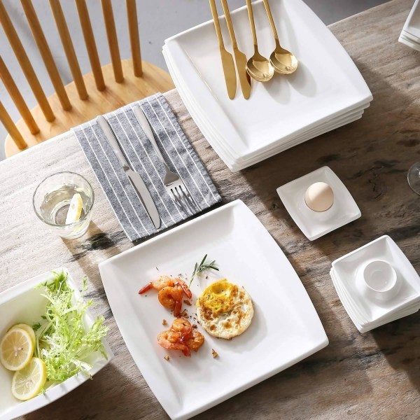 Malacasa Blance Dinner Tableware 12 set