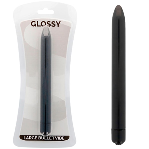 GLANS - SLIM VIBRATOR SVART