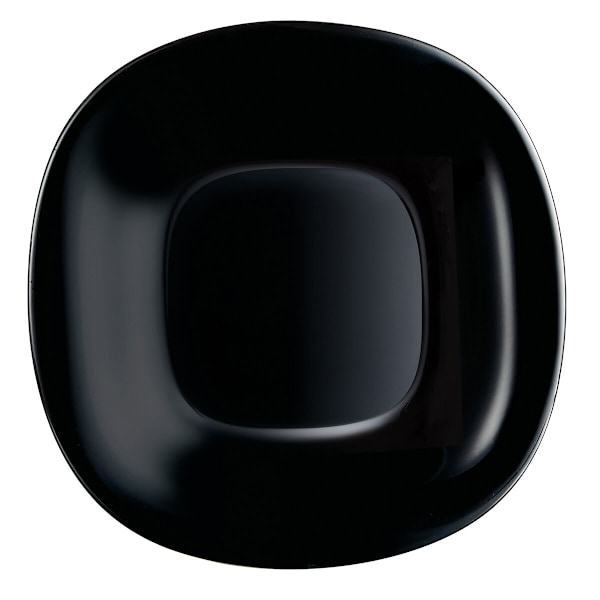 Dessertfat Luminarc Carine Black Glass (19 cm) (24 enheter)