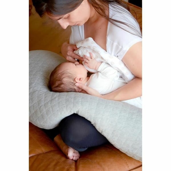 Breastfeeding Cushion Béaba Big Flopsy Grå