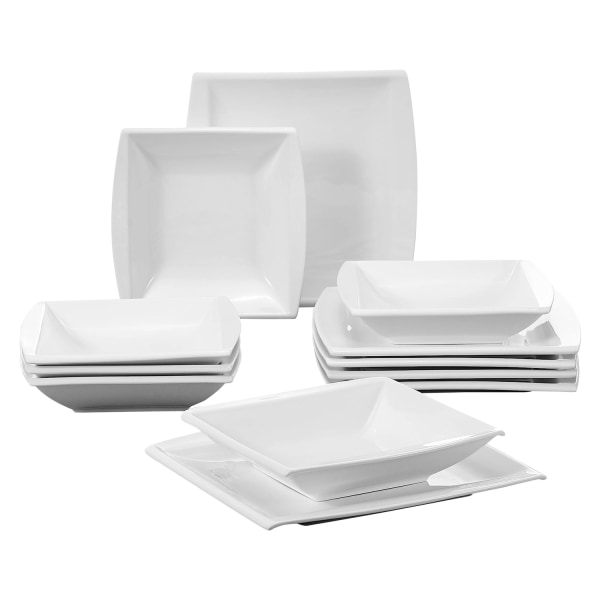 Malacasa Blance Dinner Tableware 12 set