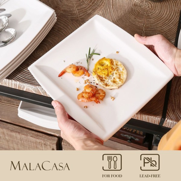 Malacasa Blance Dinner Tableware 24 set