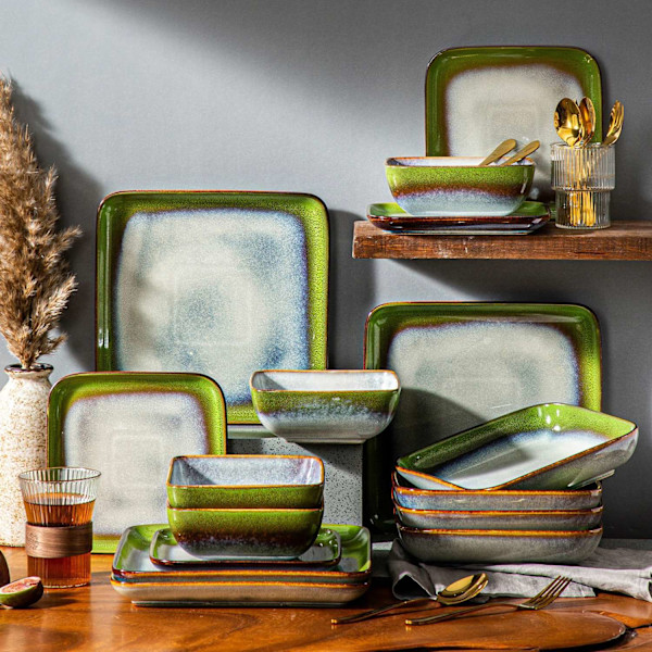 Vancasso Stern rött middags set 16 set