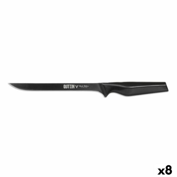 Skinkkniv Quttin Black Edition 16 cm 8 Enheter