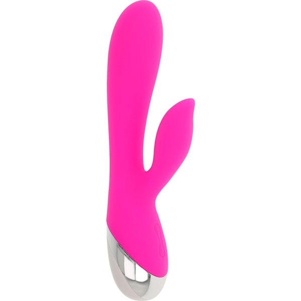 OHMAMA - VIBRATOR MED KANIN 10 VIBRATIONSLÃGEN 19 CM