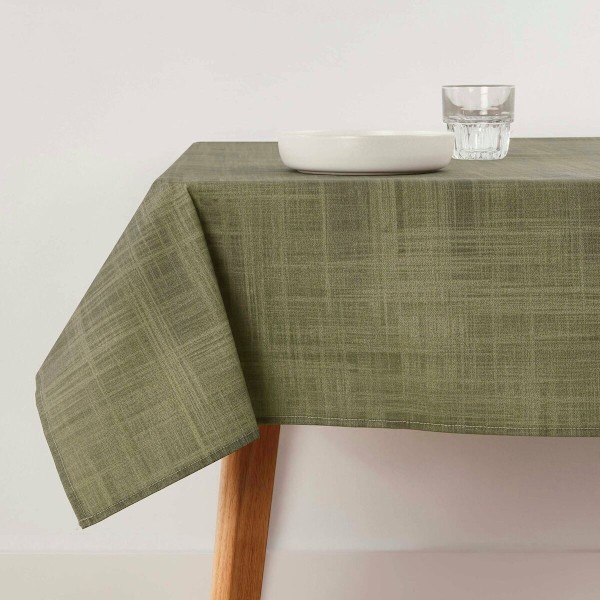 Fläcksäker duk Belum Liso Green Olive 200 x 150 cm