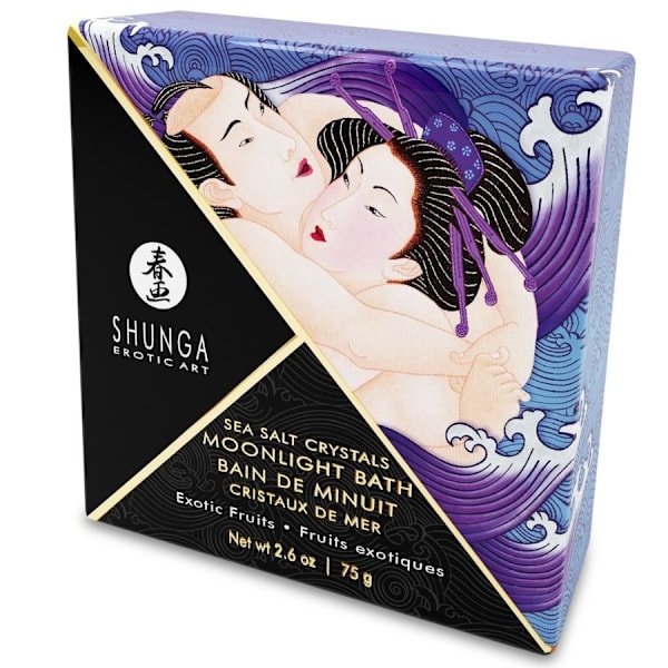 SHUNGA - EXOTISK LILA SMAKSBADSALTER 75 GR