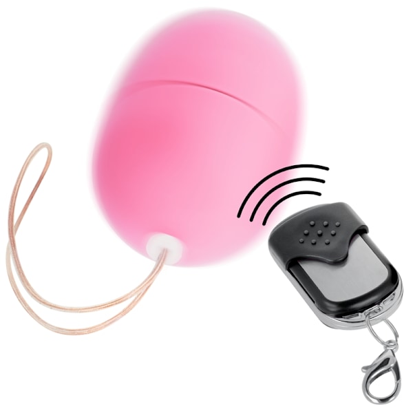 ONLINE- FJÄRRKONTROLL VIBRATANDE EGG S ROSA