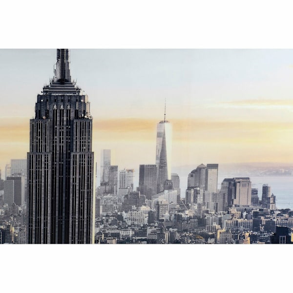 Målning DKD Home Decor New York (144 x 3,5 x 84 cm)