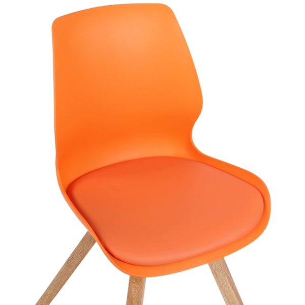 Luna plaststol orange