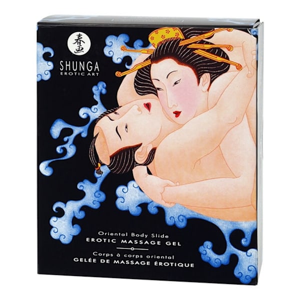 SHUNGA EROTISK MASSAGE GEL ORIENTALISK BODY SLIDE FRUTAS EXOTICA