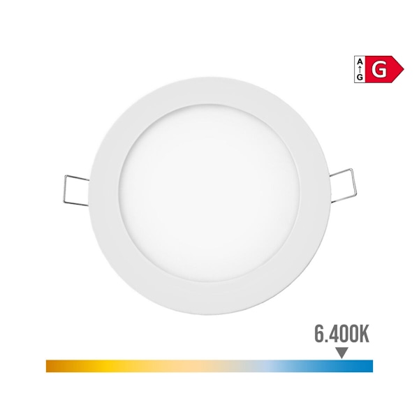 Inbyggd spotlight EDM Downlight 6 W 320 Lm (6400 K)