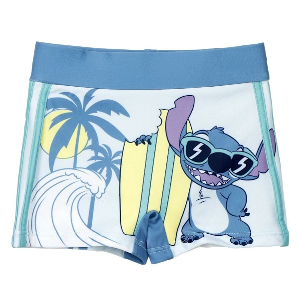 Badbyxor för pojkar Stitch Blue 4 år