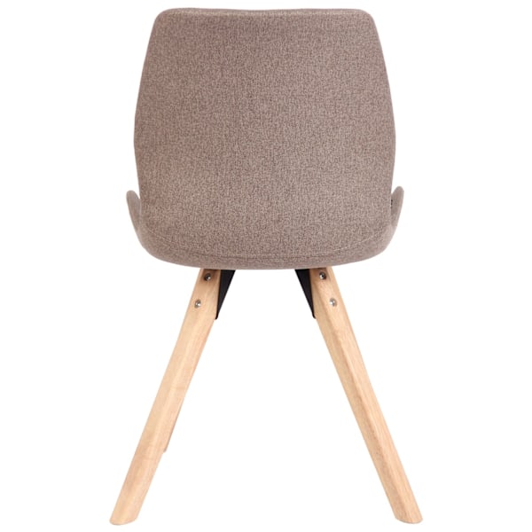 Set med 4 stolar Luna tyg taupe
