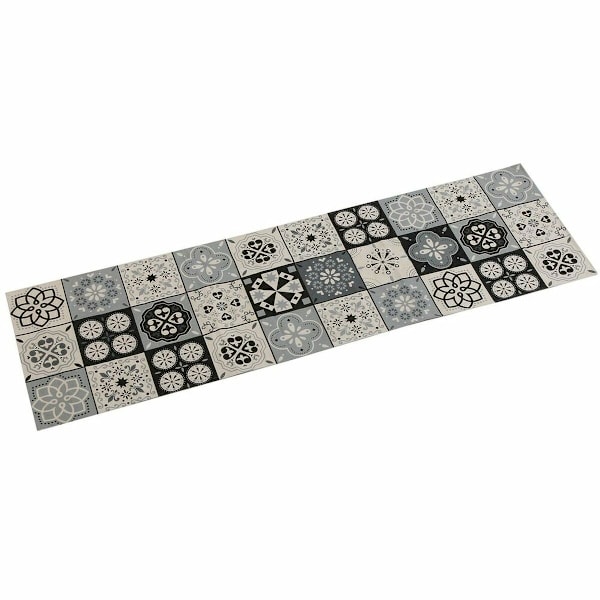 Bordslöpare Versa Mosaic Black Polyester (44,5 x 0,5 x 154 cm)