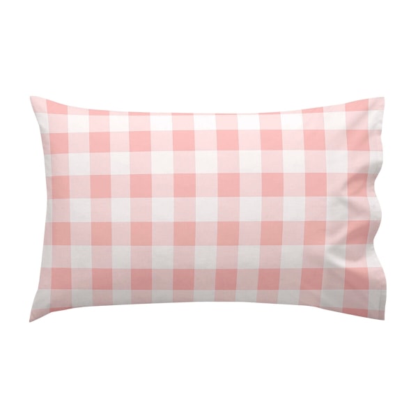 Påslakanset HappyFriday Basic Barn Rosa Spjälsäng Gingham 2 delar