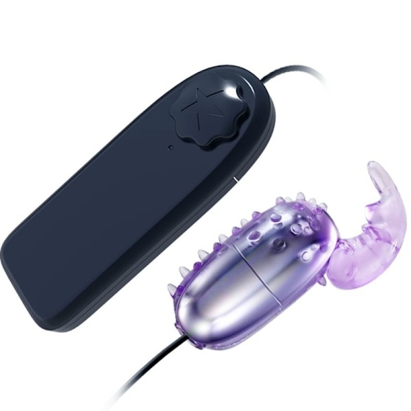 SUPER VIBRATOR VIBRerande ÃGG MED STIMULATOR