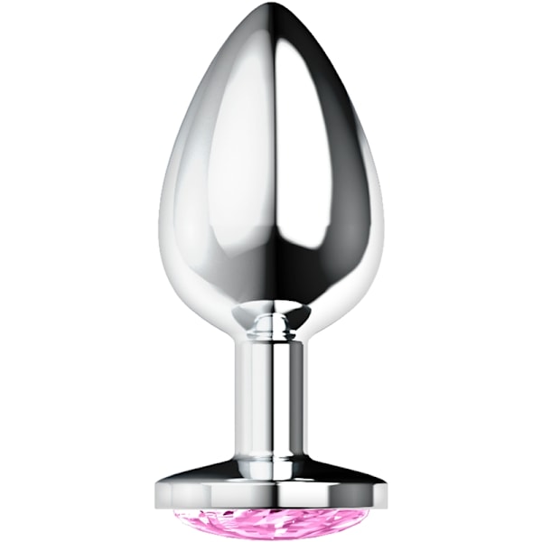 OHMAMA - ANAL PLUG MED ROSA CRYSTAL L