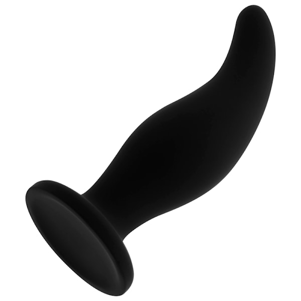 OHMAMA - BÖJD SILIKON ANAL PLUG P-PUNKT 12 CM