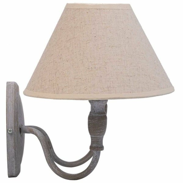 Vägglampa Alexandra House Living Vit Grå 220-240 V 23 x 28 x 34 cm