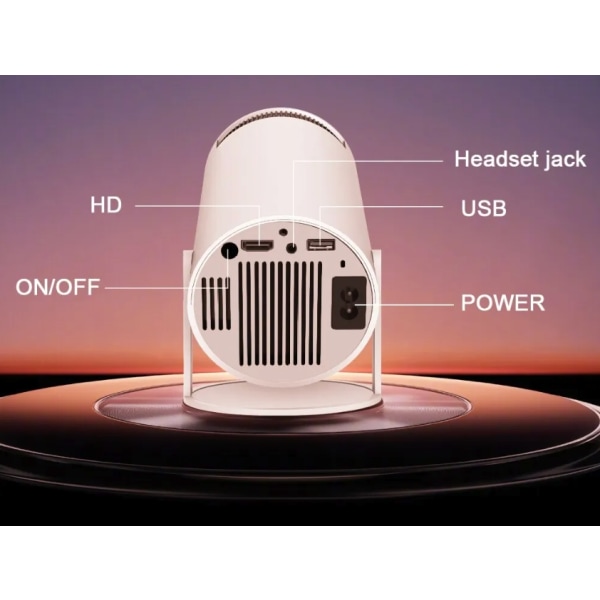 LED projektor miniformat 4K HDMI Android