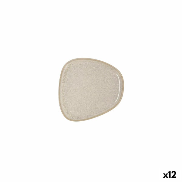 Platt tallrik Bidasoa Ikonic Ceramic White (14 x 13,6 cm) (Pack 12x)