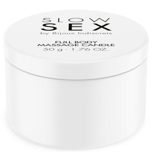 BIJOUX SLOW SEX - KROPPSMASSAGE LJUS 50 G