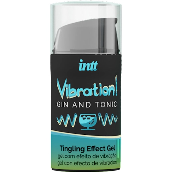 INTT - KRAFTFULL INTIMA STIMULANT VÃTSKA VIBRATOR GEL GIN & TONIC 15ML