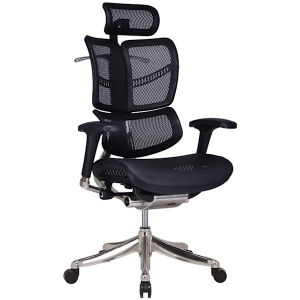 Norfolk Ergonomisk kontorsstol svart