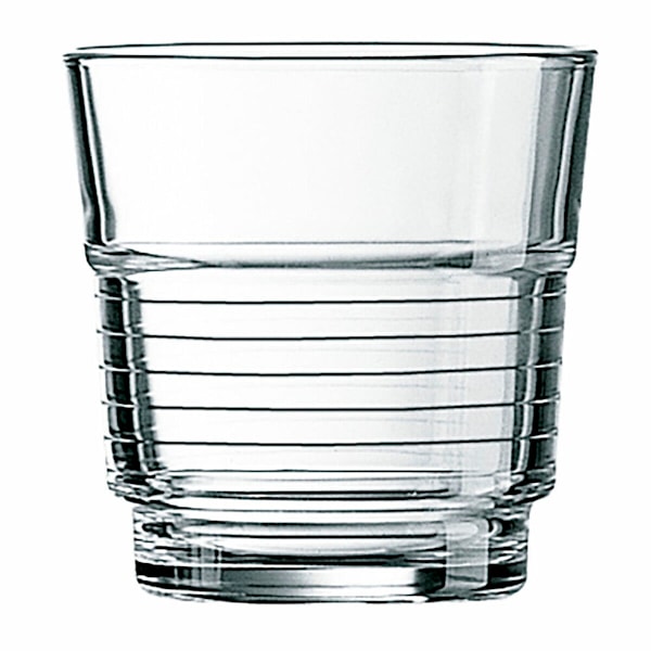 Set med glasögon Arcoroc Spirale Transparent 6 delar (25 cl)