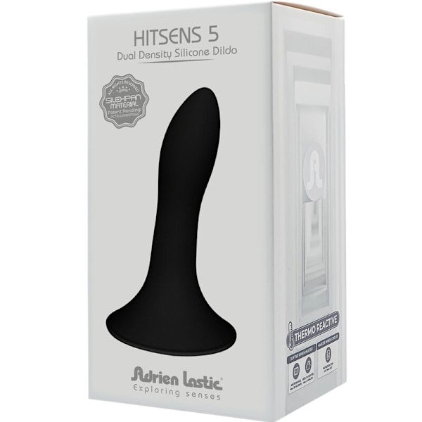 ADRIEN LASTIC - HITSENS 5 SILIKON DILDO SVART