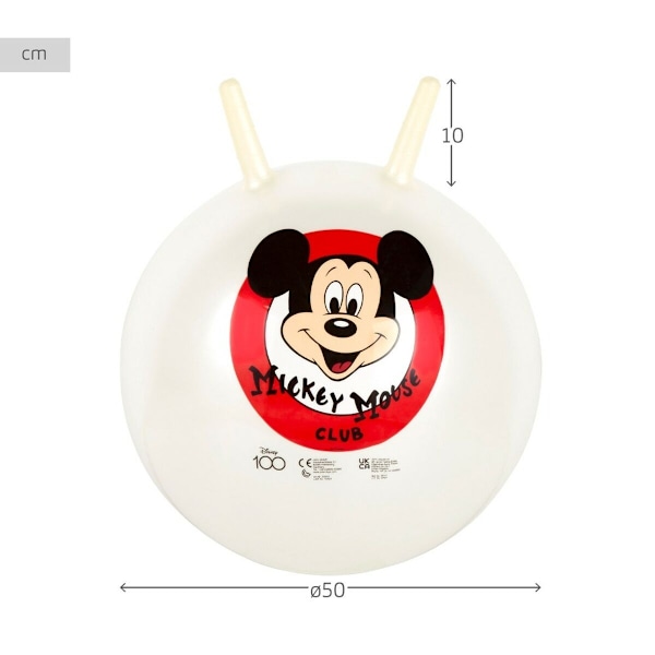 Hoppande boll Mickey Mouse Ã 45 cm (10 antal)