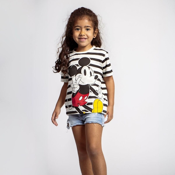 Barn T-shirt med kortärm Mickey Mouse Multicolour